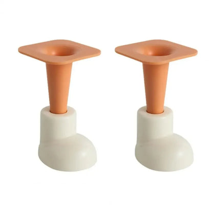 2Pcs DIY Tissue Box dekorative Fuß Beine selbstklebend multifunktionale Mülleimer Hand Haken Halter Dekoration dekorative Sachen